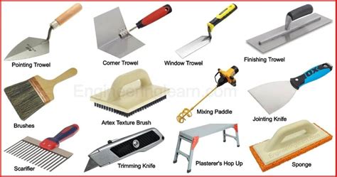 Plastering - the tools